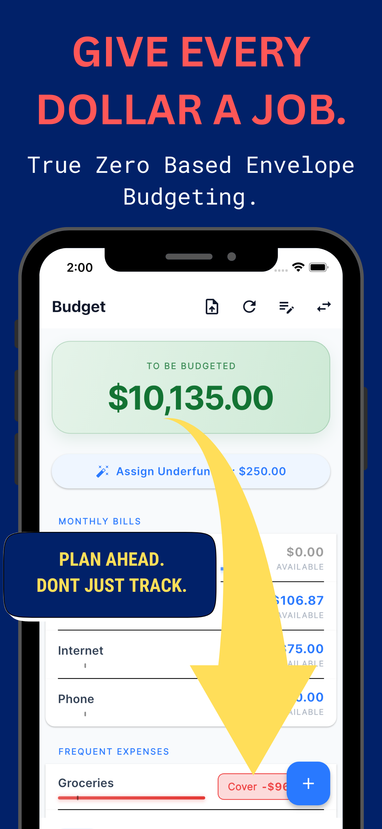 Zeroed Mobile Interface 2